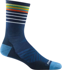Darn Tough Men's Stride Micro Crew Ultra-Light Running Sock - Eclipse (1036)