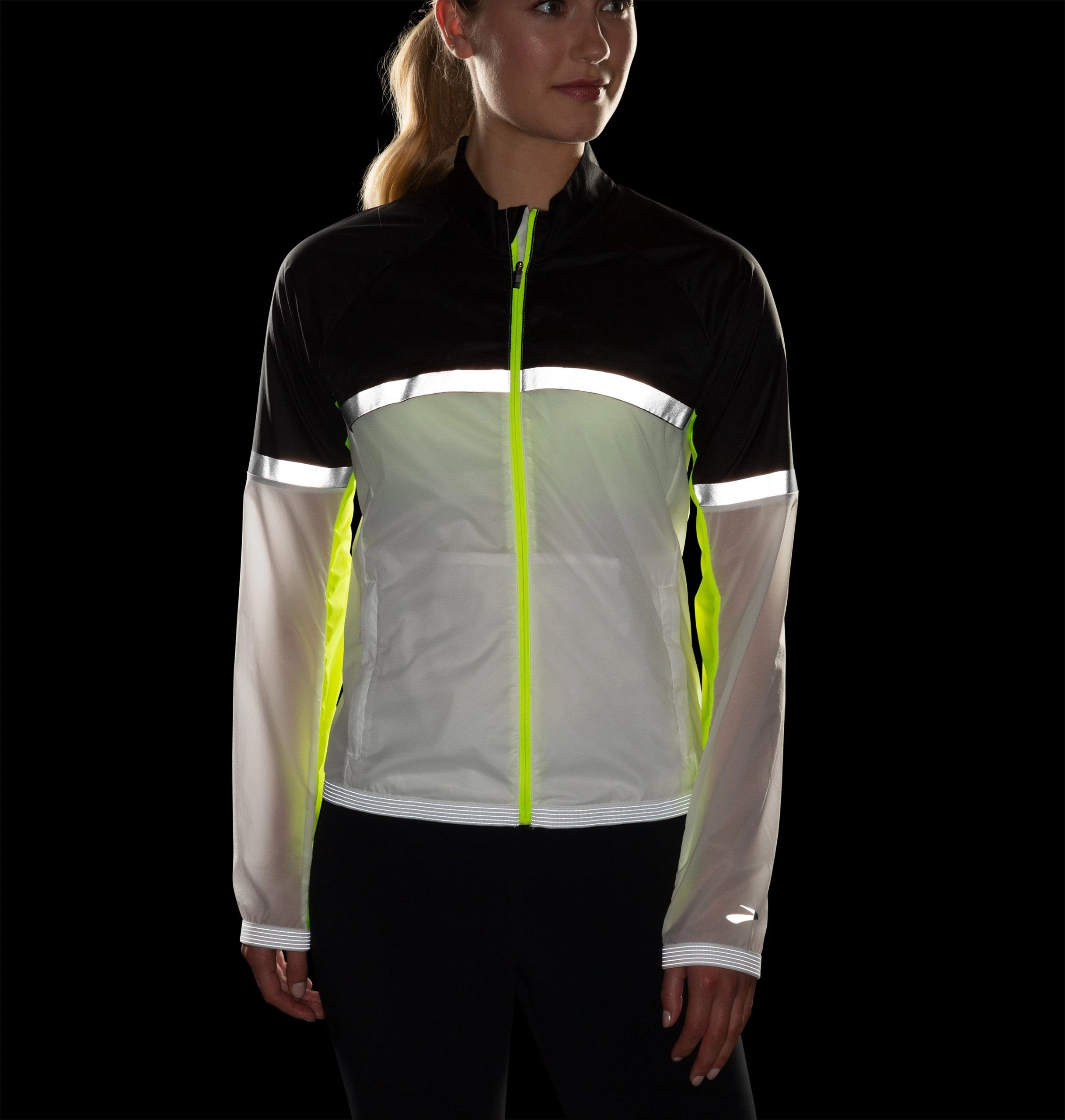 Brooks Women's Carbonite Jacket - Luminosity (221429753) 4 Brooks Women's Carbonite Jacket - Luminosity (221429753) - Image 4