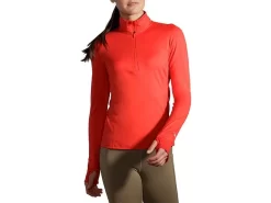 Brooks Women's Dash Half Zip (221433) -Sports Store 221433 657 MA Dash Half Zip