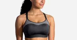 Brooks Women's Dare Racerback Run Bra - Asphalt (350073081)