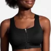 Brooks Women's Dare Zip Run Sports Bra - Black (350075001)