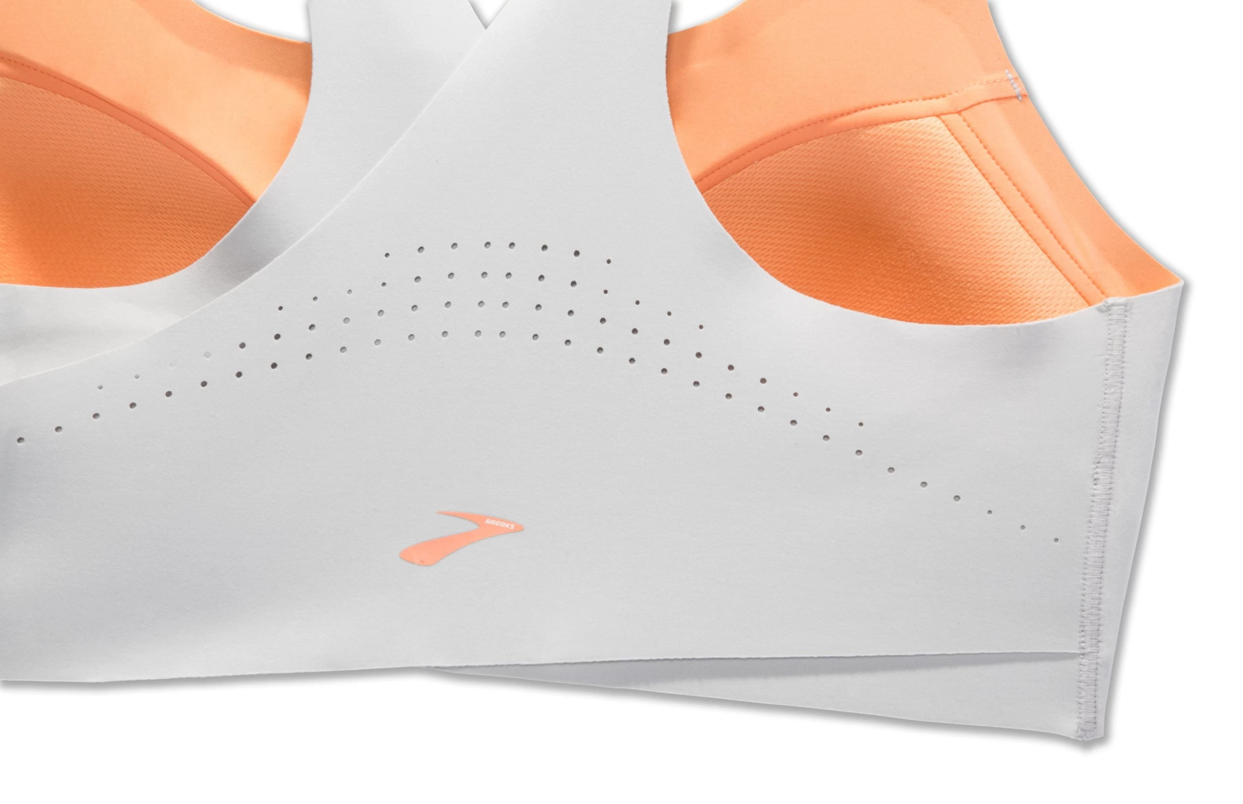 Brooks Women's Dare Zip Run Sports Bra - Black (350075001) 8 Brooks Women's Dare Zip Run Sports Bra - Black (350075001) - Image 8