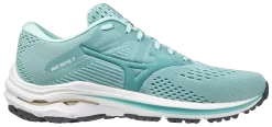 Sports Store 11 Mizuno Women's Wave Inspire 17 - Eggshell Blue/Dusty Turquoise (411310.5A54)