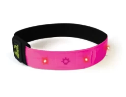 Amphipod Might-Light Flashing Reflective Arm Band - Pink (494)