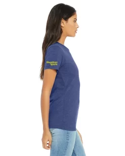 Women's RUN BOS Relaxed Triblend Short Sleeve Tee (TS-RUNBOS-6413) -Sports Store 6413 cz z sd
