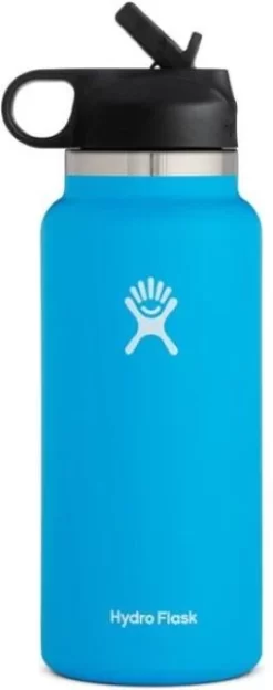 Hydro Flask 32oz Wide Mouth W/ Straw Lid Bottles (W32BSW) -Sports Store 7abdc7c0 dda6 4fb3 a129 d95e68f7a87c 1 1