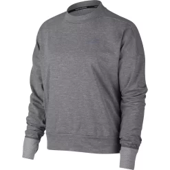 Nike Women's Therma Sphere Element Crew Long Sleeve - Gunsmoke/Heather (928946-036)