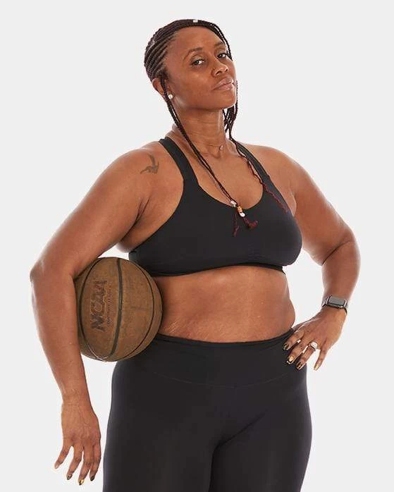 Women's Handful Y-Back Bra - Black (155-001) 1 Women's Handful Y-Back Bra - Black (155-001)