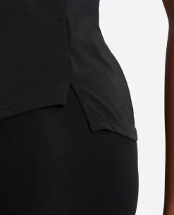 Women's Nike Dri Fit One Luxe Short Sleeve - Black (DD0618-010) -Sports Store ONELUX4