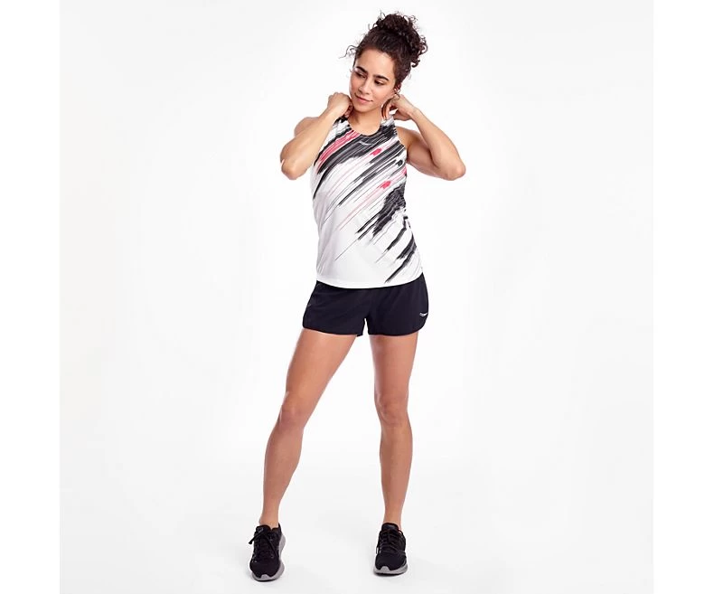 Saucony Women's Stopwatch Singlet (SAW800290) 3 Saucony Women's Stopwatch Singlet (SAW800290) - Image 3