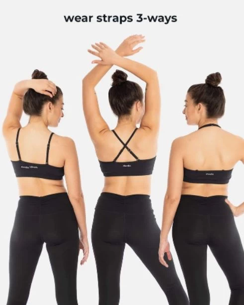 Handful Women's Adjustable Bra - Black (150-001) 2 Handful Women's Adjustable Bra - Black (150-001) - Image 2