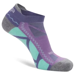 Balega Women's Grit And Grace Beautiful Warrior Running Socks - Violet (7496-6636)