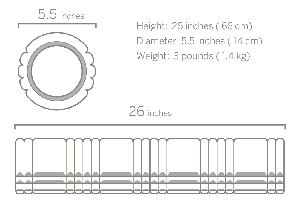 TriggerPoint Grid 2.0 Foam Roller 6 TriggerPoint Grid 2.0 Foam Roller - Image 6