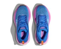 HOKA Women's Bondi 8 -Sports Store hoka womens bondi 8 running shoe blue 2