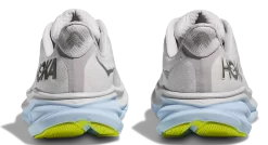 HOKA Women's Clifton 9 -Sports Store hoka womens clifton nine running shoe gray blue 6