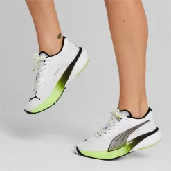 PUMA Women's Deviate Nitro 2 13 PUMA Women's Deviate Nitro 2 -Sports Store puma womens deviate nitro 2 running shoe white green 2