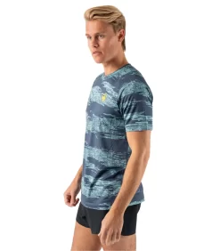 Rabbit Men's EZ Tee Perf SS | Trail 6 Rabbit Men's EZ Tee Perf SS | Trail -Sports Store rabbit mens ez tee perf ss orion blue