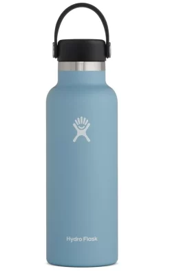 Hydro Flask 18 Oz Standard Mouth Bottles W/ Flex Cap (S18SX) -Sports Store s18sx rain
