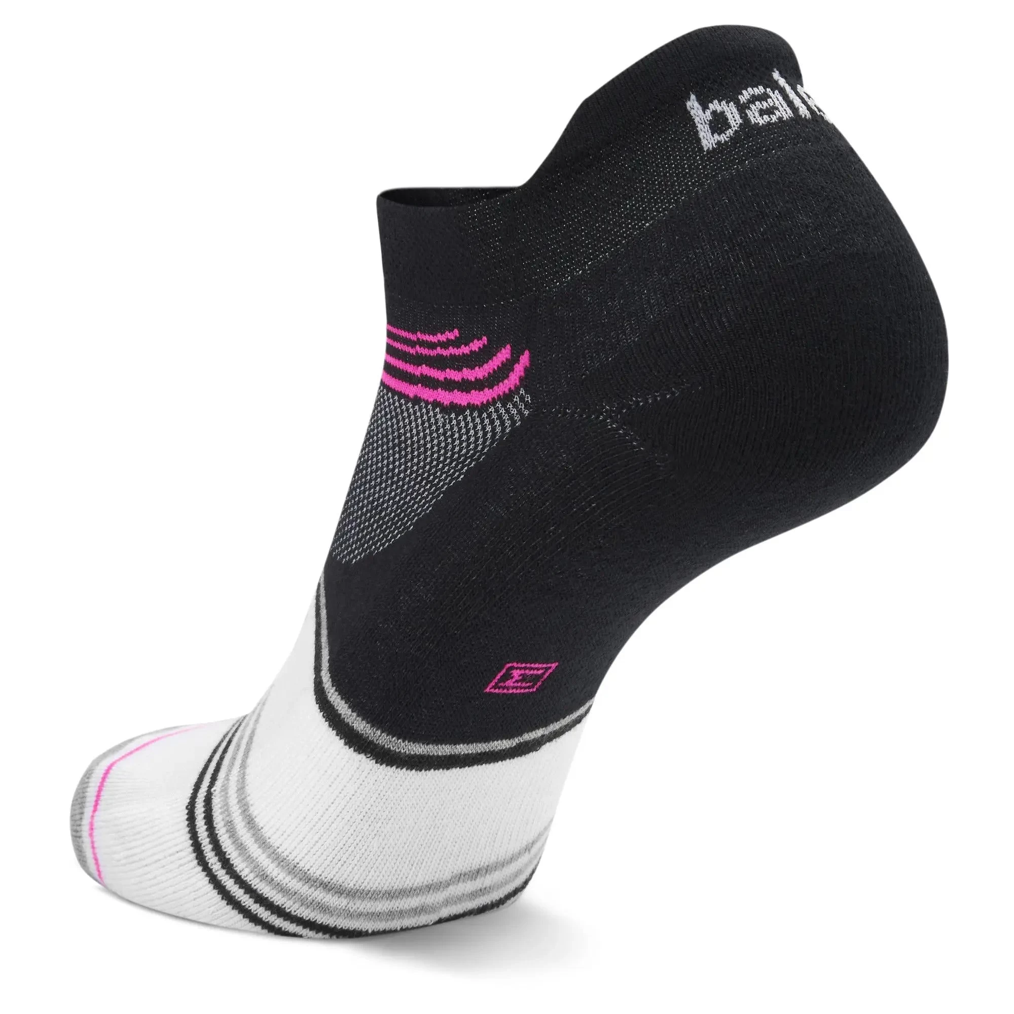 Balega Women's Grit And Grace Further Togethers Running Socks - Black/White/Pink (7494-3283) 3 Balega Women's Grit And Grace Further Togethers Running Socks - Black/White/Pink (7494-3283) - Image 3
