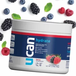 UCAN Hydrate Electrolyte Jar -Sports Store ucan hydrate berry jar 2