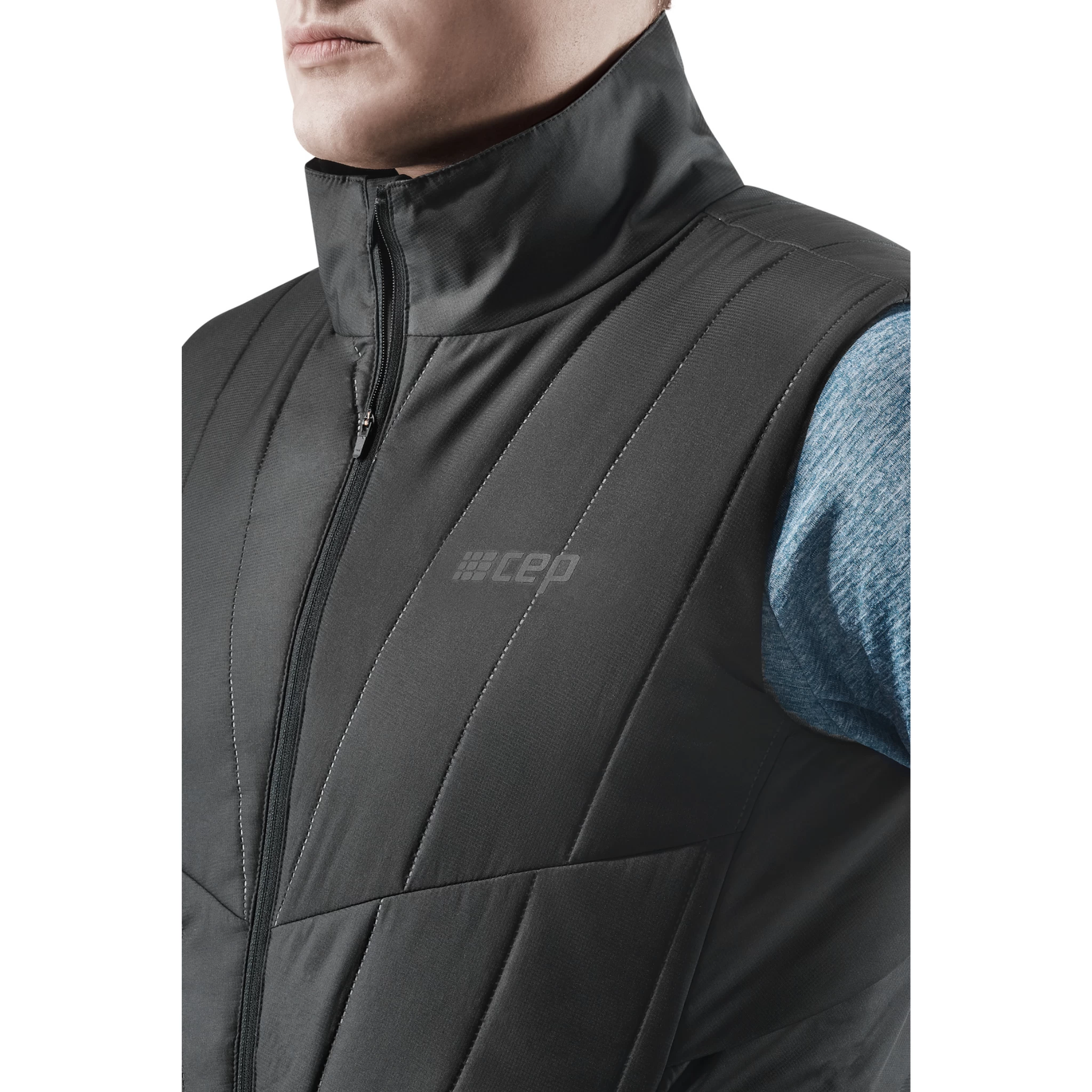 CEP Men's Winter Run Vest - Black (W0165R) 3 CEP Men's Winter Run Vest - Black (W0165R) - Image 3